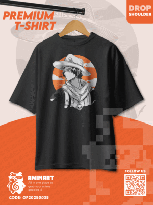 Ace Alabasta – One Piece Drop Shoulder T-Shirt